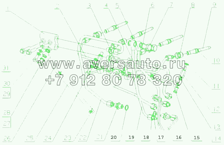 E2100-1104000 Топливная трубка в сборе