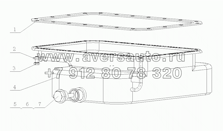 F3000-1009000 Масляный поддон в сборе