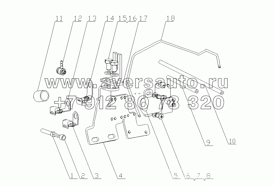 F6000-1130000/13 Вспомогательное оборудование ТНВД