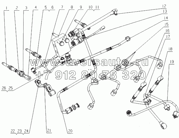 G2H00-1104000 Система подачи топлива в сборе