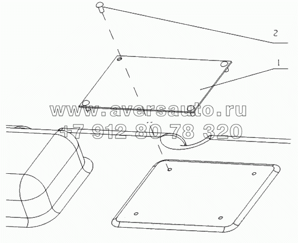 G2100-3904000 Табличка в сборе