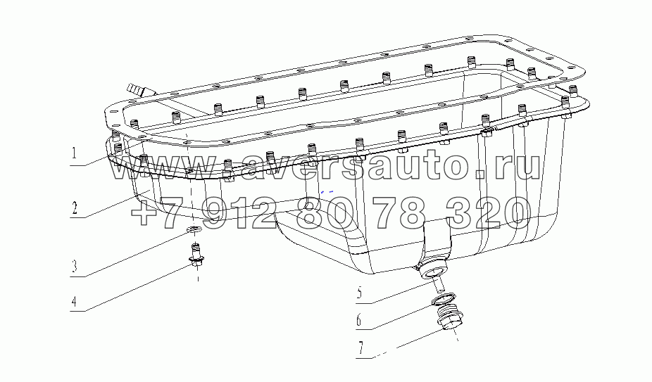 G0404-1009000 Масляный поддон в сборе