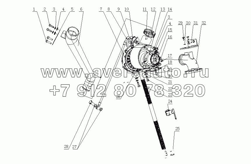 G0405-1118000 Турбонагнетатель в сборе