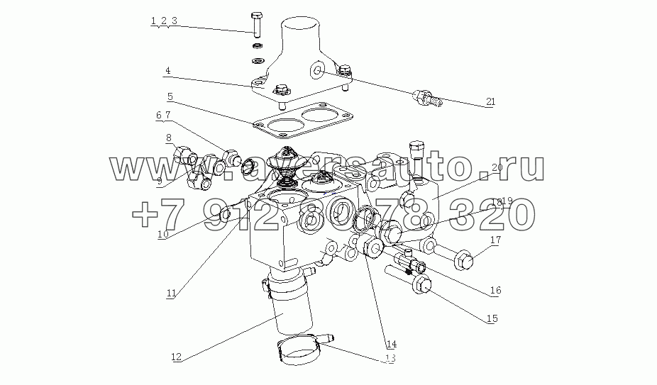 G0219-1306000 Термостат в сборе