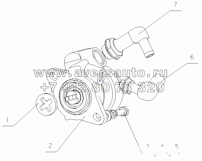 G0219-3407000 Насос рулевого механизма в сборе