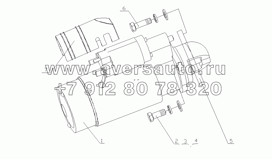 G0202-3708000 Стартер в сборе