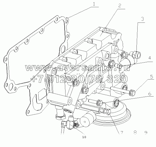 G0100-1013000/04 Маслоохладитель в сборе