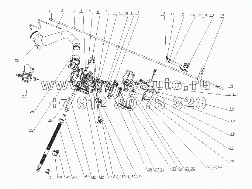 G2C0H-1118000/01 Турбонагнетатель в сборе