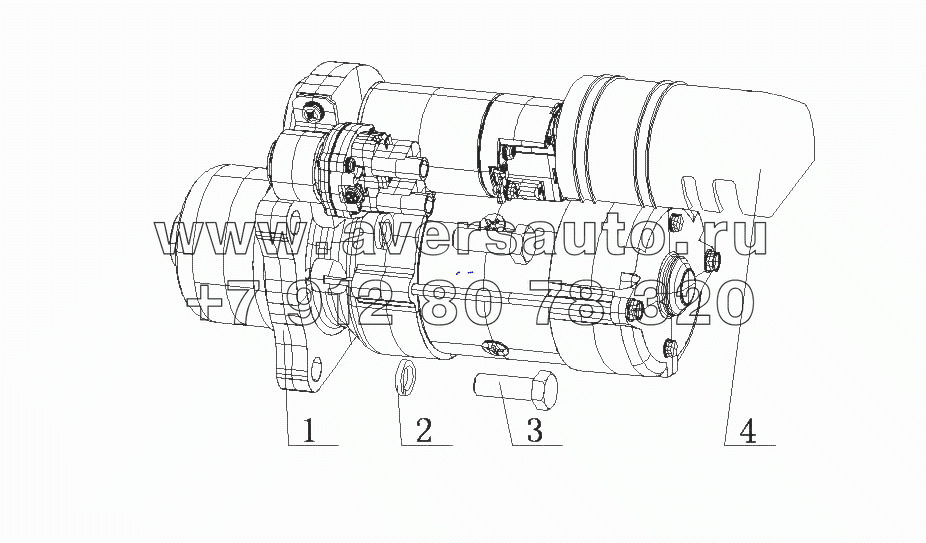 G5800-3708000/12 Стартер в сборе