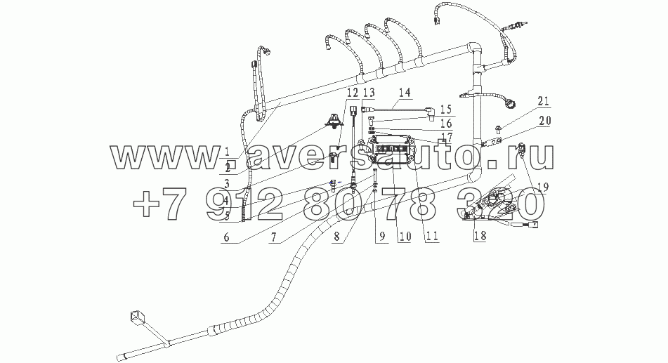 G2B0A-3823000/02 Система управления в сборе