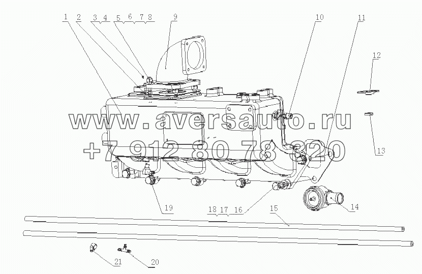 G2C00-1008100/12 Части впускной трубки