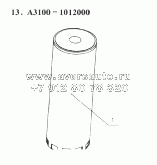 A3100-1012000 Масляный фильтр