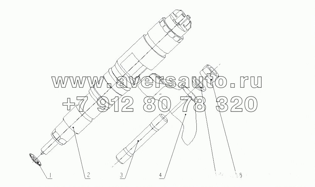 A6000-1112000/01 Части топливного инжектора