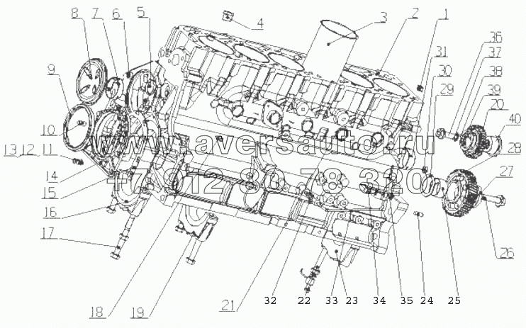 G5800-1002010/14 Части блока цилиндров