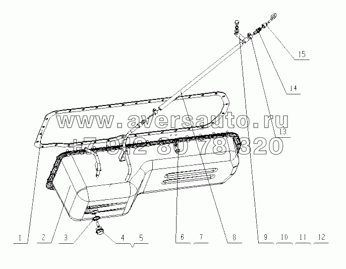 G4623-1009000/09 Масляный поддон в сборе