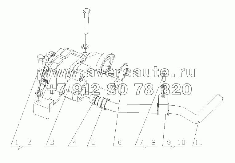 G5A00-1011000/04 Масляный насос в сборе