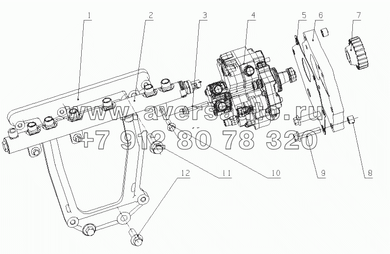 G5A00-1111000/05 Топливный насос высокого давления в сборе