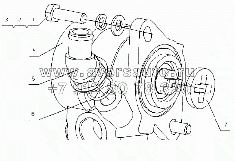 G4607-3407000/04 Насос рулевого механизма в сборе