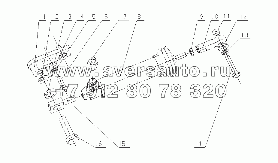 171-1115000 Механизм отсечки подачи топлива