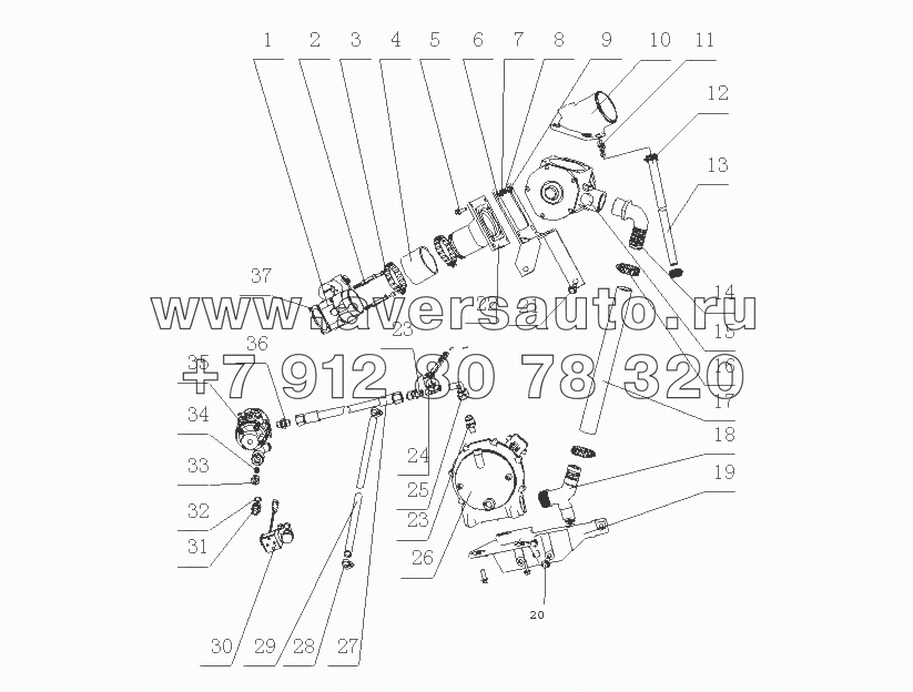 G69YA-1113000/18 Устройство топливоснабжения в сборе