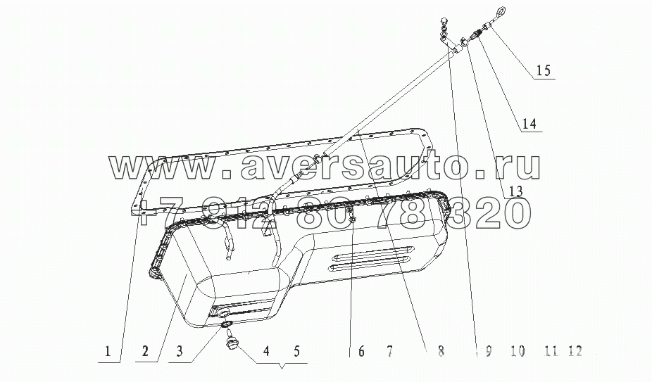 G4623-1009000 Масляный поддон в сборе