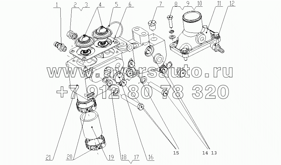 G3900-1306000 Часть термостата