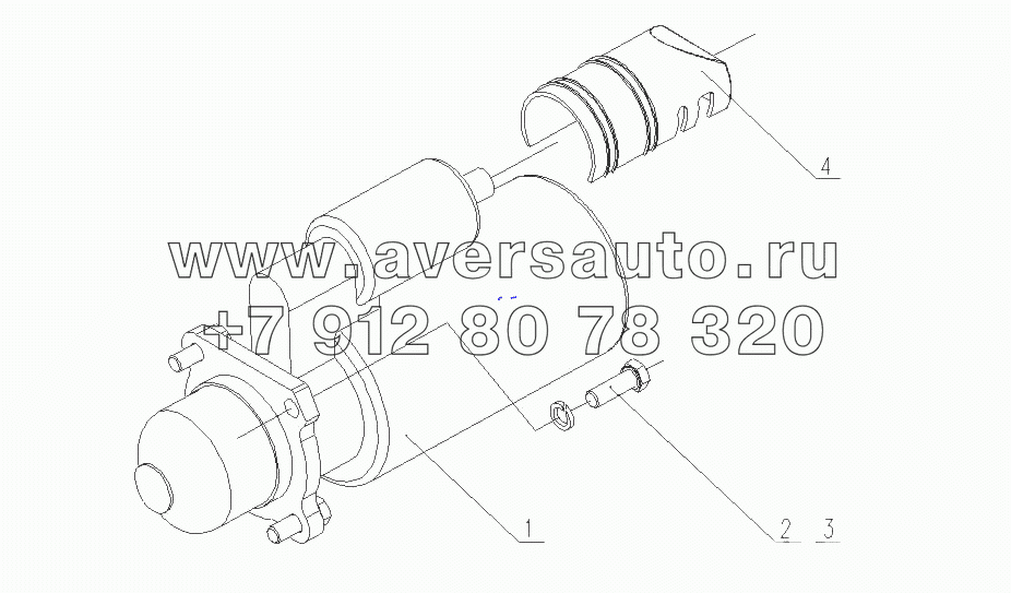 150-3708000 Стартер