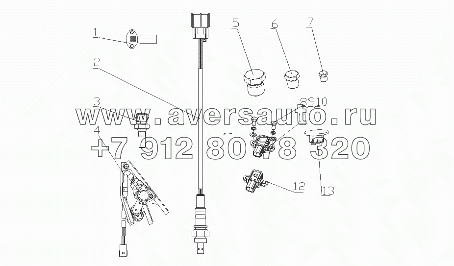 G640B-3800000 Инструмент и датчик в сборе