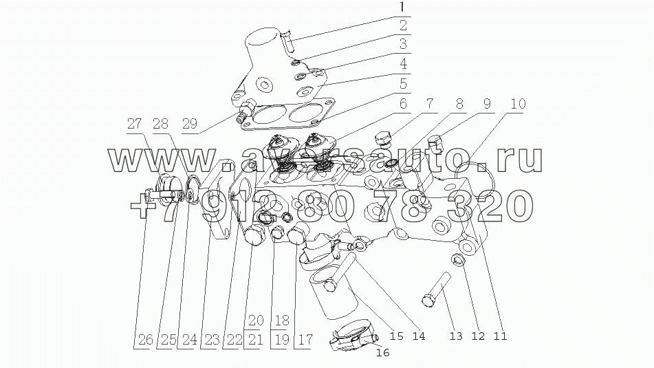 G5800-1306000/13 Термостат в сборе