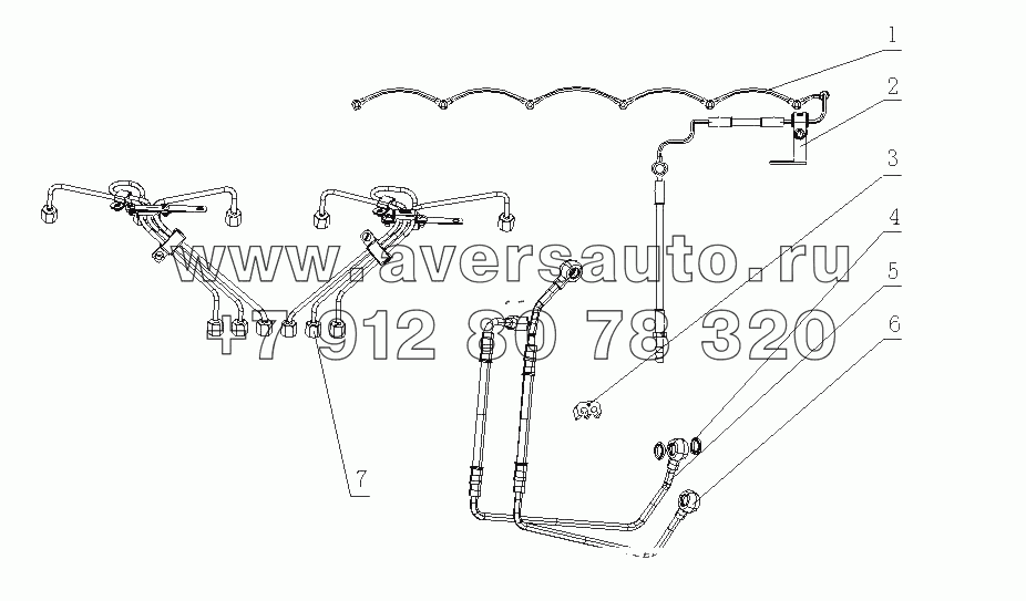 J45D2-1104000 Дизельная трубка в сборе