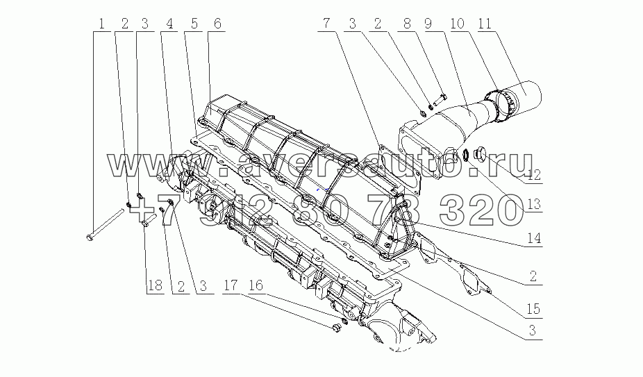 J47D3-1008100 Детали впускного коллектора