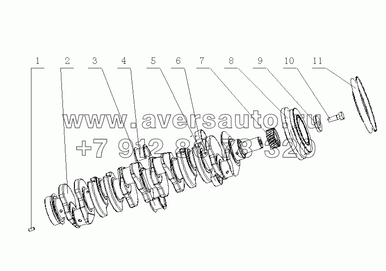 J4101-1005000/02 Амортизатор вибрации коленвала в сборе