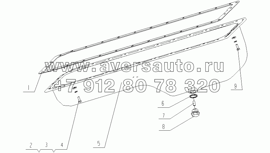 A44L2-1009000/01 Масляный поддон в сборе