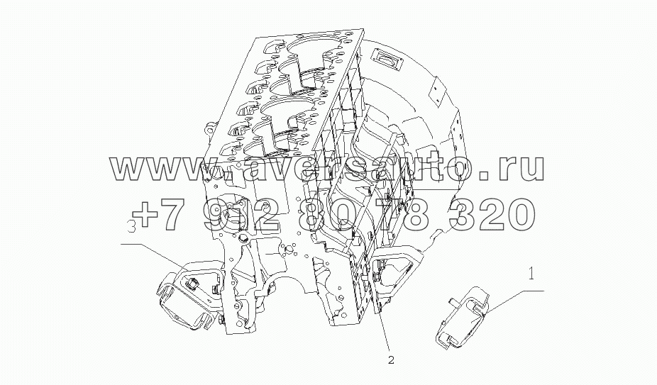 A3512-1001000 Подвеска двигателя в сборе