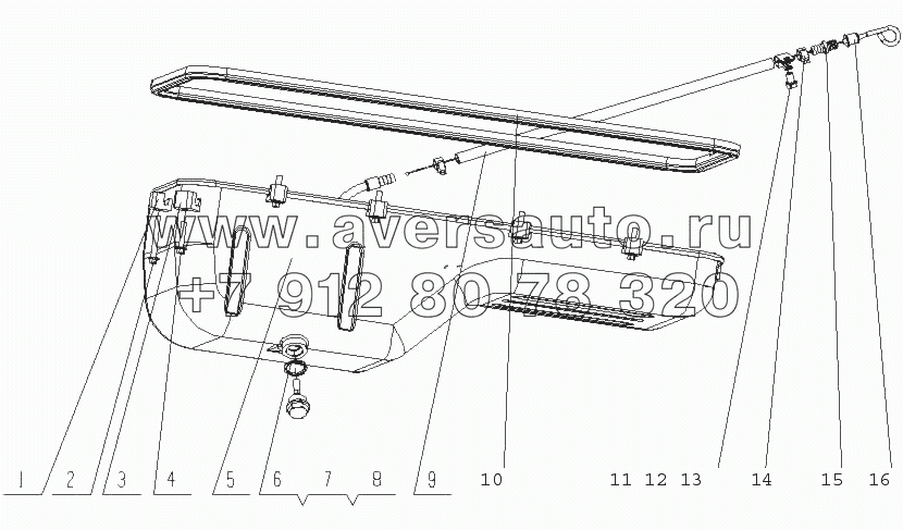 L30YA-1009000/05 Масляный поддон в сборе