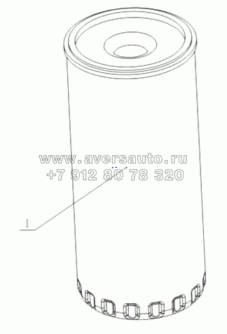 L3000-1012000/01 Масляный фильтр в сборе