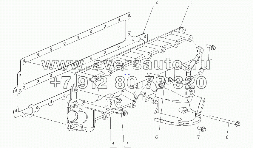 L3000-1013000C/03 Маслоохладитель в сборе