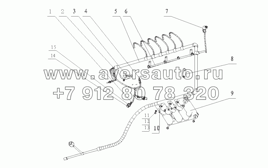 L3697-3823000/09 Система управления в сборе