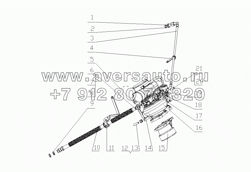 M3000-1118000 Турбонагнетатель в сборе