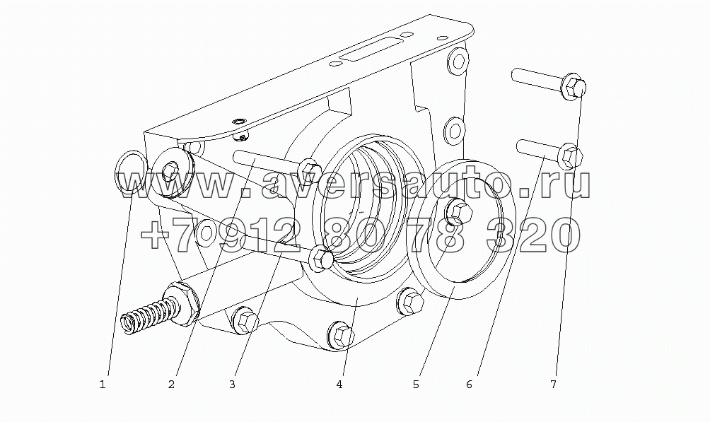 M3400-1011000/09 Масляный насос в сборе