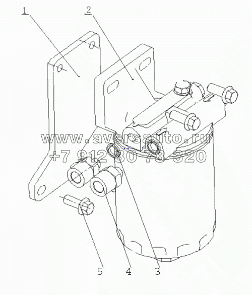 M3202-1105000/04 Топливный фильтр в сборе