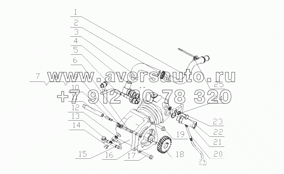 M41L1-3509000/01 Пневматический компрессор в сборе