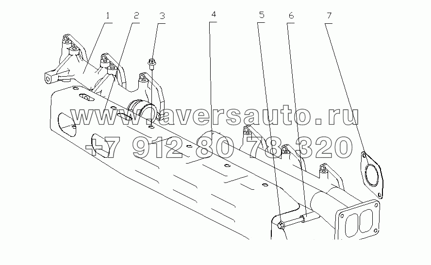 M36T1-1008200/05, M3200-1008400/04 Части выпускной трубки и части крышки выпускной трубки