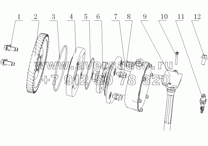 M2A00-1111000/07, M2A00-3705000/11 Части распределительного механизма зажигания и система зажигания в сборе