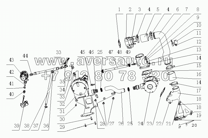 M2A0A-1113000/01 Газоснабжающее устройство в сборе