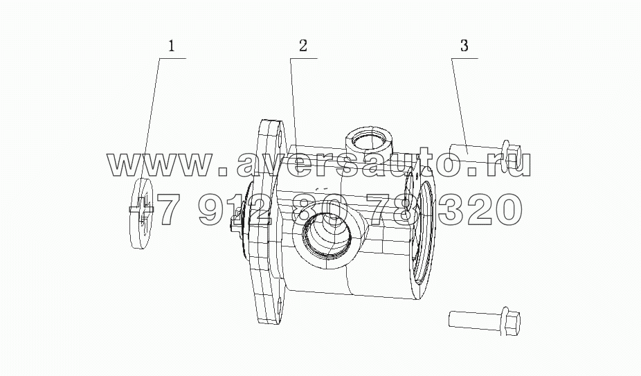 M36D6-3407000/03 Насос рулевого механизма в сборе