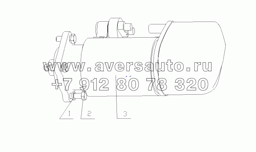 M38T1-3708000/01 Стартер в сборе