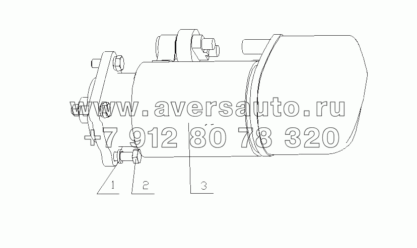 M38T1-3708000/01 Стартер в сборе