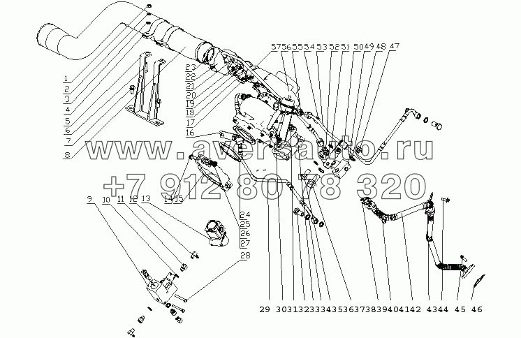 M2AE1-1118000/01 Турбонагнетатель в сборе