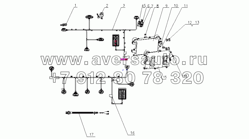 M6298-3823000/01 Контролирующая система в сборе